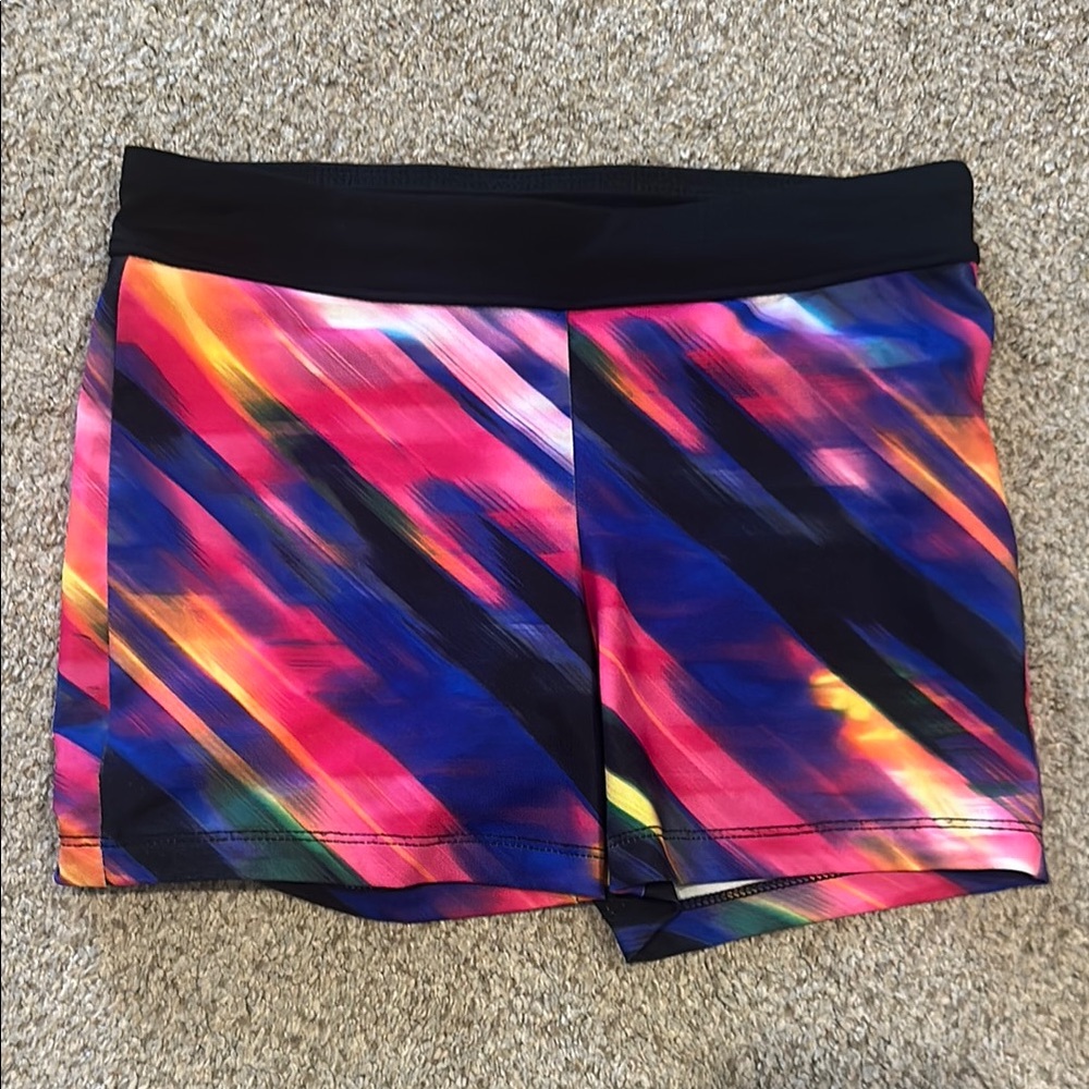 Danskin girls Colorful gym Shorts